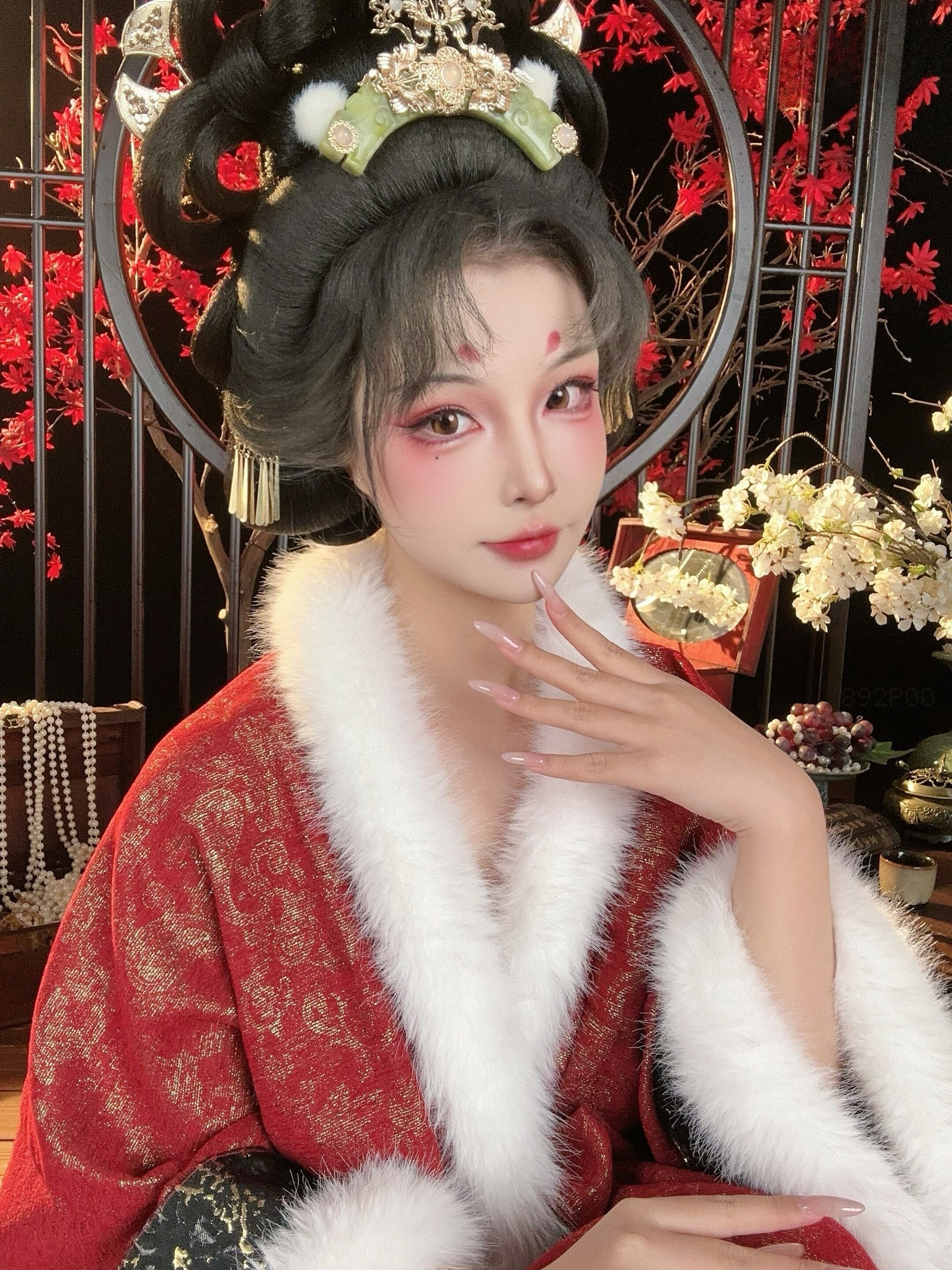 图片[1]-yuuhui玉汇 – NO.168 (Kokuhui) Patreon 26.04 妲己 Daji the Fox[43P]-XikXak
